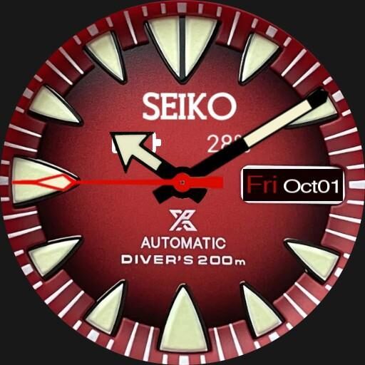 SEIKO MONSTER RED Updated