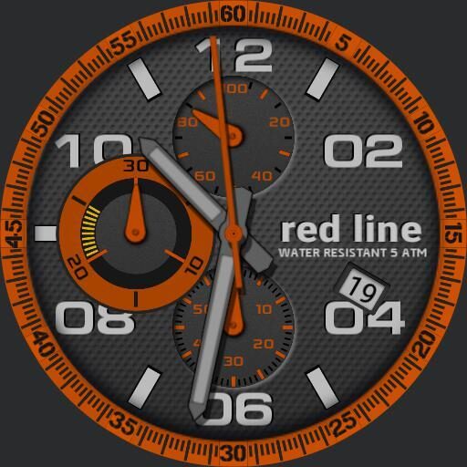 Redline orange