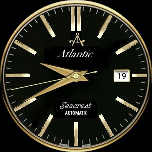 Atlantic Seacrest Automatic Black Gold