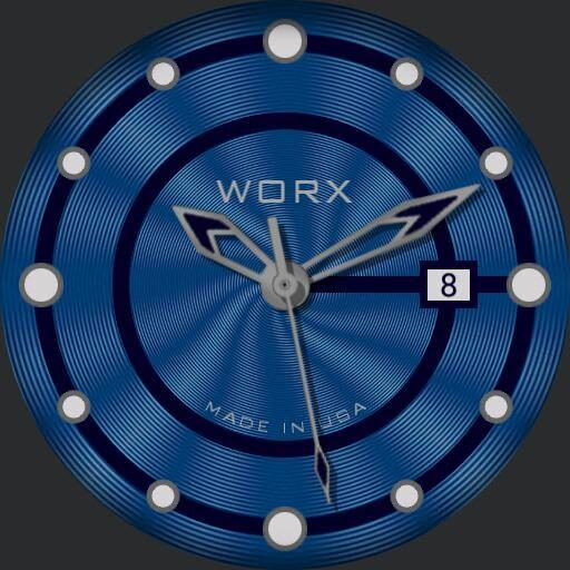 WORX-Blue Vinyl
