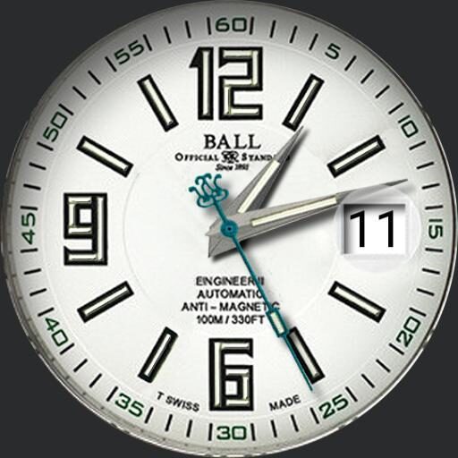 Ball Engineer II Arabic - white