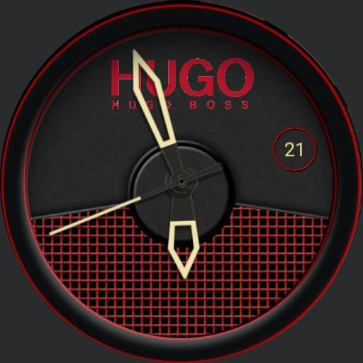 Hugo boss red square