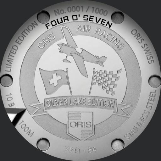 Oris air racing  silver lake edition