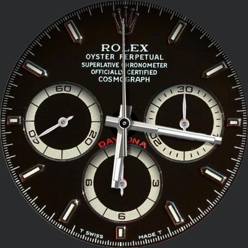 Rolex  daytona black chrono