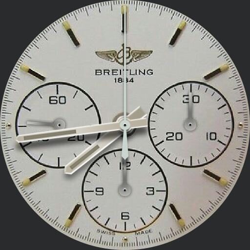 Breitling chrono gold msrkers