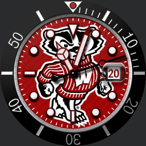 Wisconsin Badgers Triple Threat GronDiver by QWW